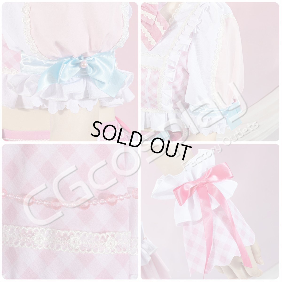 画像14: タイムセール25％off!!　「一部在庫」Pastel＊Palettes　一緒に描く物語　丸山彩　コスプレ衣装 (14)