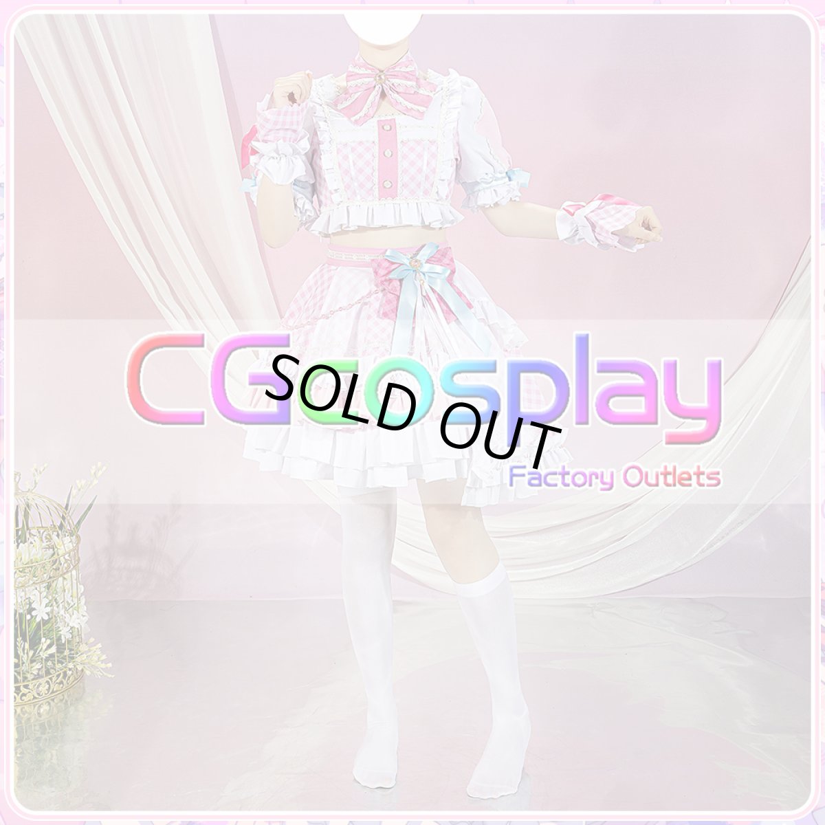 画像8: タイムセール25％off!!　「一部在庫」Pastel＊Palettes　一緒に描く物語　丸山彩　コスプレ衣装 (8)