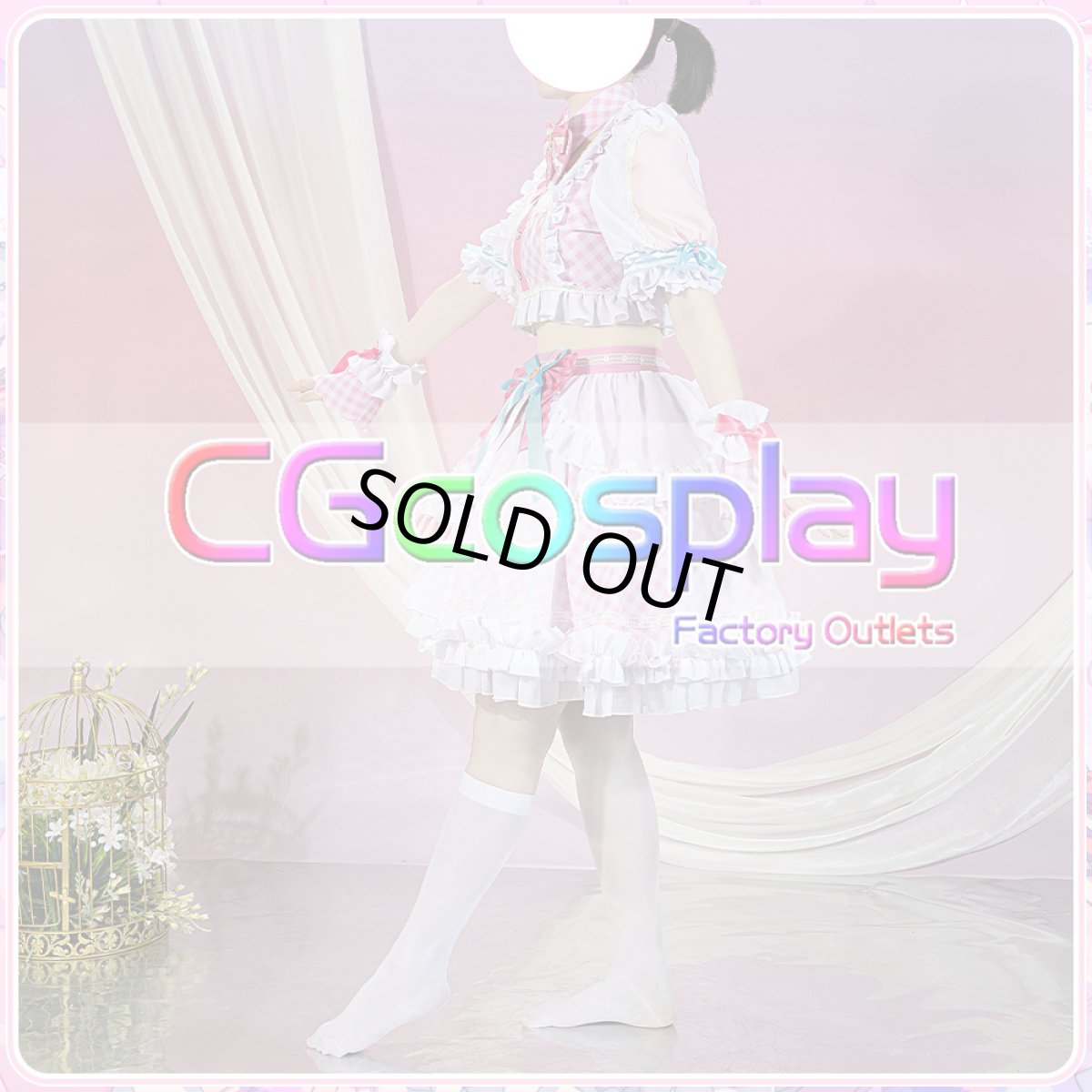 画像10: タイムセール25％off!!　「一部在庫」Pastel＊Palettes　一緒に描く物語　丸山彩　コスプレ衣装 (10)