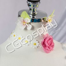 画像14: BanG　Dream!（バンドリ！）　Pastel＊Palettes　幸せフォトウェディング　丸山彩　コスプレ衣装 (14)