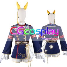 画像4: ウマ娘プリティーダービー　Umamusume: Pretty Derby　ウマ娘　カルストンライトオ　勝負服　コスプレ衣装 (4)