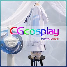 画像4: 「一部在庫」ウマ娘プリティーダービー 　ウマ娘　シュヴァルグラン　水着　コスプレ衣装 (4)