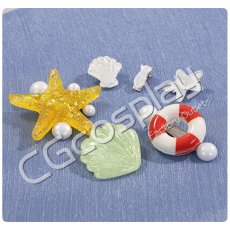 画像7: 「一部在庫」ウマ娘プリティーダービー 　ウマ娘　シュヴァルグラン　水着　コスプレ衣装 (7)