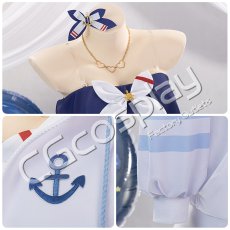 画像8: 「一部在庫」ウマ娘プリティーダービー 　ウマ娘　シュヴァルグラン　水着　コスプレ衣装 (8)