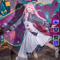 画像5: タイムセール25％off（4.1-4.12）　BanG　Dream!（バンドリ！）　Poppin'Party×MyGO!!!!!　合同ライブ衣装　千早愛音　コスプレ衣装 (5)