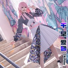 画像1: タイムセール25％off（4.1-4.12）　BanG　Dream!（バンドリ！）　Poppin'Party×MyGO!!!!!　合同ライブ衣装　千早愛音　コスプレ衣装 (1)