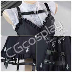 画像9: バーチャルYouTuber　Vtuber　遠藤　Reimu　地雷系衣装　コスプレ衣装 (9)