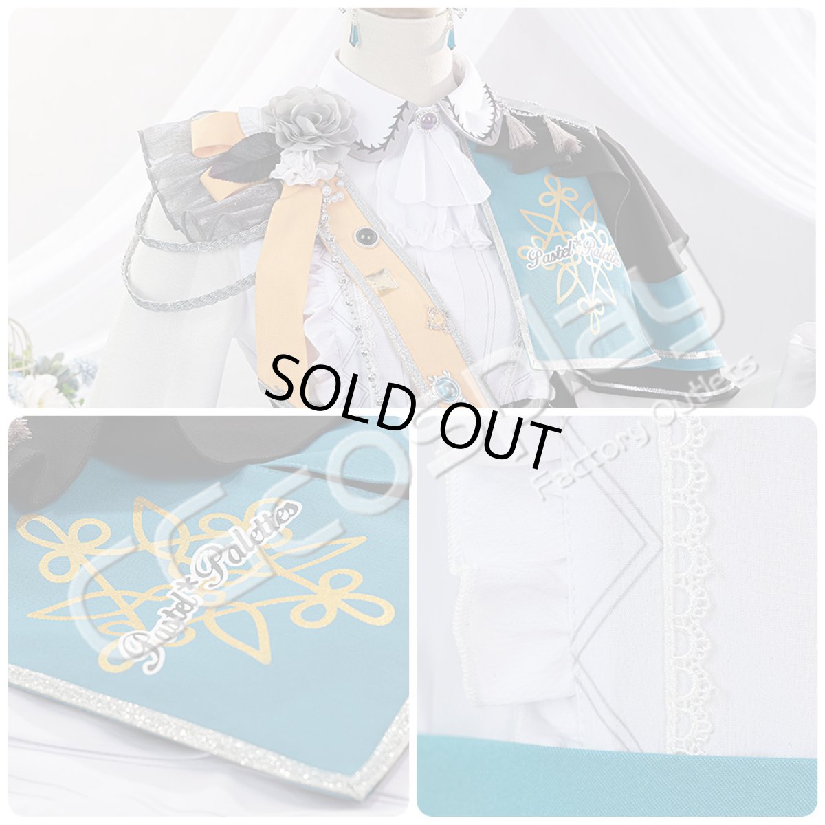 画像7: 「一部在庫」BanG Dream!（バンドリ！）　Pastel＊Palettes　譲れない信念　若宮イヴ　コスプレ衣装 (7)