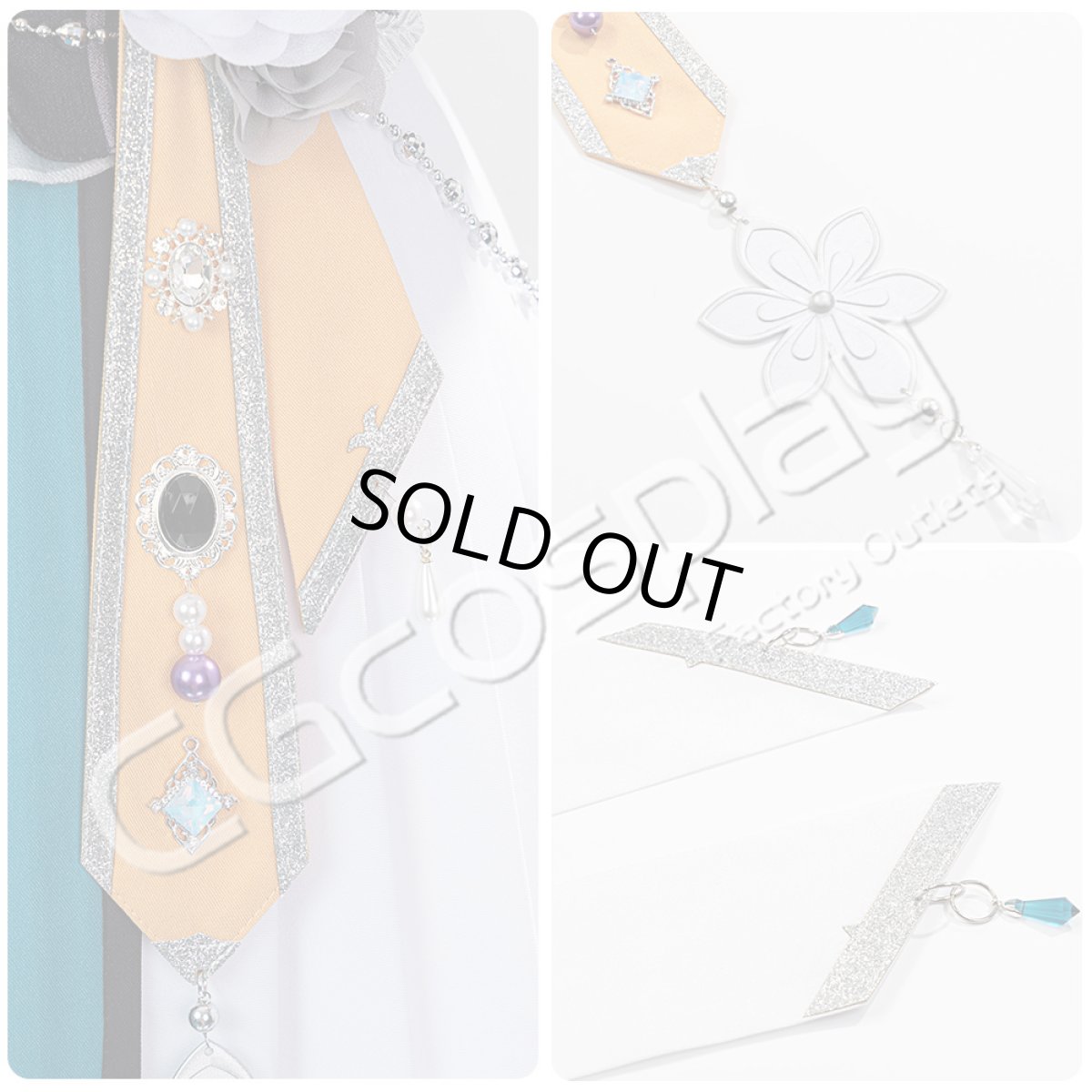 画像10: 「一部在庫」BanG Dream!（バンドリ！）　Pastel＊Palettes　譲れない信念　若宮イヴ　コスプレ衣装 (10)