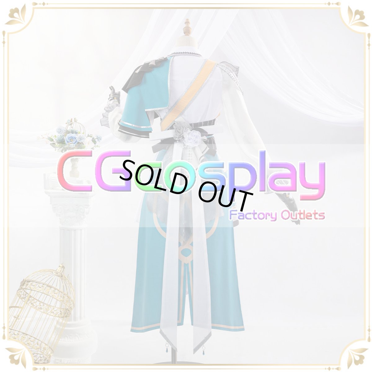 画像3: 「一部在庫」BanG Dream!（バンドリ！）　Pastel＊Palettes　譲れない信念　若宮イヴ　コスプレ衣装 (3)