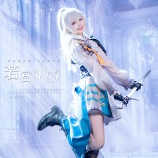 画像7: 「一部在庫」BanG Dream!（バンドリ！）　Pastel＊Palettes　譲れない信念　若宮イヴ　コスプレ衣装 (7)