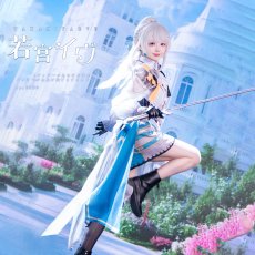 画像5: 「一部在庫」BanG Dream!（バンドリ！）　Pastel＊Palettes　譲れない信念　若宮イヴ　コスプレ衣装 (5)
