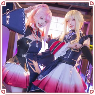 鈴木ヒナ HIMEHINA 楽曲「キスキツネ」 コスプレ衣装 ウィッグ追加可
