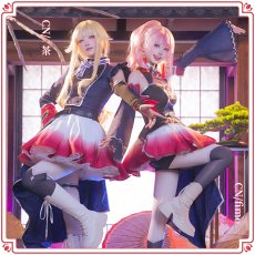 画像2: 「一部在庫」バーチャルYouTuber　Vtuber　HIMEHINA　「藍の華」　鈴木ヒナ　田中ヒメ　ライブ衣装　コスプレ衣装 (2)