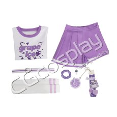 画像9: 新作予約　バーチャルYouTuber　Vtuber　ホロナツパラダイス　REGLOSS　夏装　儒烏風亭らでん　轟はじめ　音乃瀬奏　一条莉々華　火威青　コスプレ衣装（開発決定）（轟はじめのみのサンプル衣装制作完了） (9)