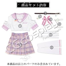 画像21: 「一部在庫」バーチャルYouTuber　Vtuber　博衣こより　白＆黒制服　全セット 　尻尾追加可　コスプレ衣装  セーターコート追加可 (21)