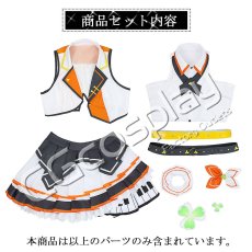 画像15: プロジェクトセカイ カラフルステージ！ プロセカ　MORE MORE JUMP！　花里みのり　コスプレ衣装　新バージョン (15)
