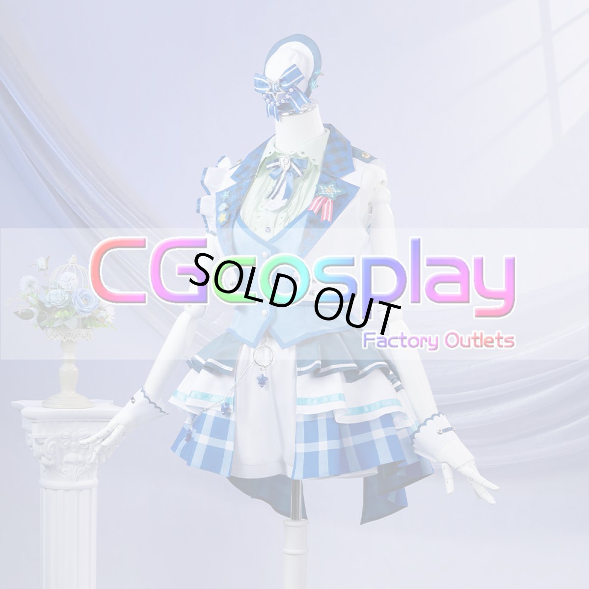 画像3: タイムセール25％off!!　「一部在庫」BanG Dream!（バンドリ！）　Poppin'Party　シーズン3衣装　花園たえ　コスプレ衣装 (3)