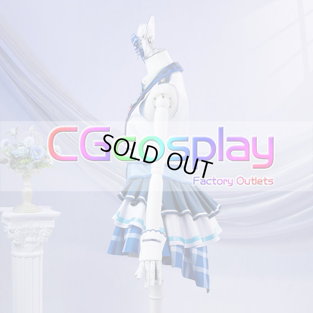 画像4: タイムセール25％off!!　「一部在庫」BanG Dream!（バンドリ！）　Poppin'Party　シーズン3衣装　花園たえ　コスプレ衣装 (4)