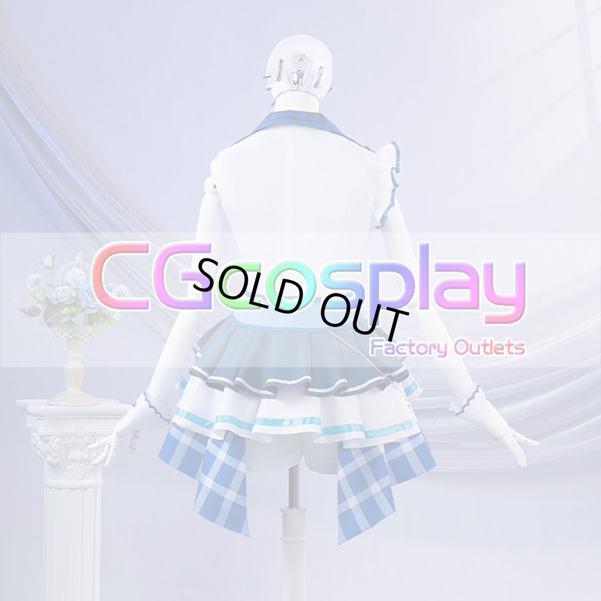 画像2: タイムセール25％off!!　「一部在庫」BanG Dream!（バンドリ！）　Poppin'Party　シーズン3衣装　花園たえ　コスプレ衣装 (2)