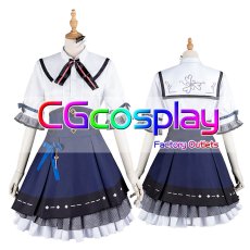 画像1: プロジェクトセカイ カラフルステージ！ feat. 初音ミク　変わるかもしれない日常　ブライト・トラッド　桐谷遥　コスプレ衣装 (1)