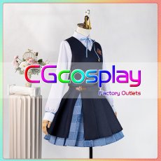 画像5: 学園アイドルマスター 学マス 初星学園  秦谷美鈴  コスプレ衣装 新バージョン (5)