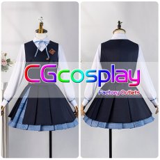 画像1: 学園アイドルマスター 学マス 初星学園  秦谷美鈴  コスプレ衣装 新バージョン (1)