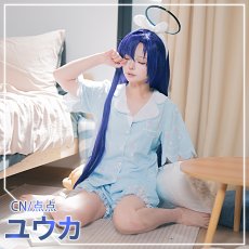 画像1: ブルーアーカイブ　早瀬ユウカ（パジャマ）　コスプレ衣装　枕追加可 (1)