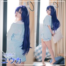 画像10: ブルーアーカイブ　早瀬ユウカ（パジャマ）　コスプレ衣装　枕追加可 (10)
