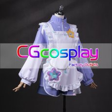 画像3: バーチャルYouTuber　Vtuber　樋口楓　ジャージメイド衣装　新衣装　コスプレ衣装 (3)