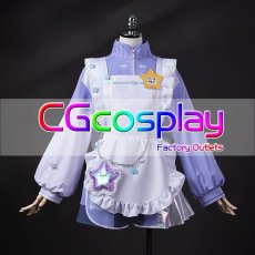 画像1: バーチャルYouTuber　Vtuber　樋口楓　ジャージメイド衣装　新衣装　コスプレ衣装 (1)