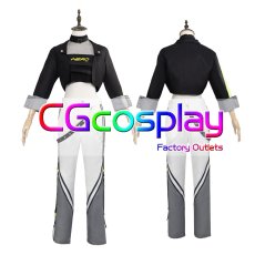 画像1: プロジェクトセカイ カラフルステージ！ feat. 初音ミク　衝動に身を任せて　日野森志歩　stir hearts performance　コスプレ衣装 (1)