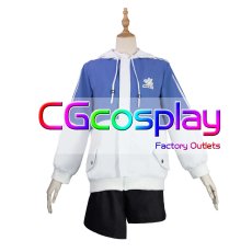 画像2: バーチャルYouTuber　Vtuber　星街すいせい　スポーティー衣装　コスプレ衣装 (2)