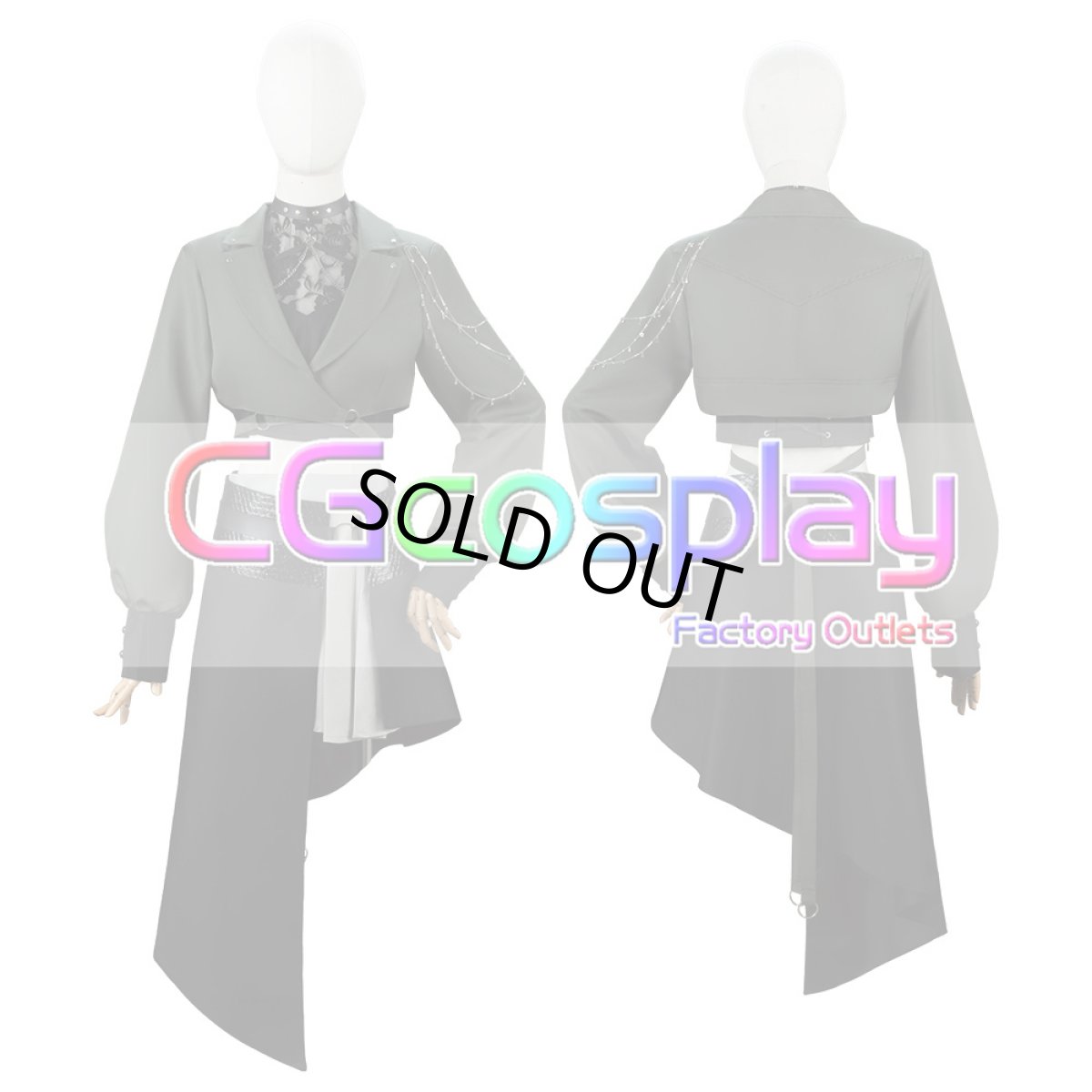 画像13: 「一部在庫」バーチャルYouTuber　Vtuber　星街すいせい×くず　は　W●RK(Cover)　コスプレ衣装 (13)