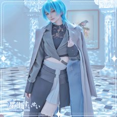 画像2: バーチャルYouTuber　Vtuber　星街すいせい×くず　は　W●RK(Cover)　コスプレ衣装 (2)