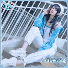 画像4: プロジェクトセカイ カラフルステージ！ feat. 初音ミク　ミクとの出会い　アンビション・サロペット　星乃一歌　コスプレ衣装 (4)