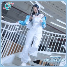 画像3: プロジェクトセカイ カラフルステージ！ feat. 初音ミク　ミクとの出会い　アンビション・サロペット　星乃一歌　コスプレ衣装 (3)