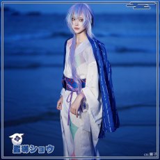 画像4: バーチャル　YouTuber　Vtuber　極楽湯　和服　ショウ　コスプレ衣装 (4)