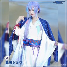 画像1: バーチャル　YouTuber　Vtuber　極楽湯　和服　ショウ　コスプレ衣装 (1)