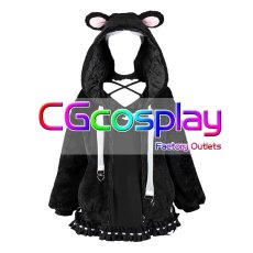 画像9: バーチャルYouTuber　Vtuber　ホロライブ　宝鐘マリン　部屋着　黒Ver.　コスプレ衣装 (9)