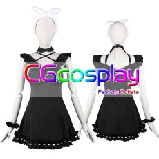 画像12: バーチャルYouTuber　Vtuber　ホロライブ　宝鐘マリン　部屋着　黒Ver.　コスプレ衣装 (12)