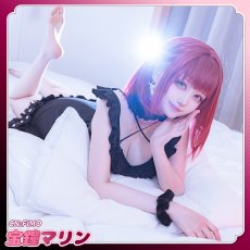 画像5: バーチャルYouTuber　Vtuber　ホロライブ　宝鐘マリン　部屋着　黒Ver.　コスプレ衣装 (5)