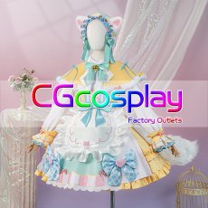 画像1: 学園アイドルマスター 学マス 一番くじコラボ 藤田ことね コスプレ衣装 (1)