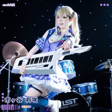 画像4: タイムセール25％off!!　BanG Dream!（バンドリ！）　Poppin'Party　シーズン3衣装　市ヶ谷有咲　コスプレ衣装 (4)