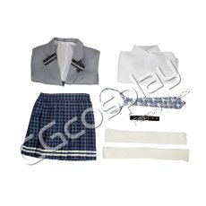 画像9: バーチャルYouTuber　VTuber　ぶいすぽっ！ 一ノ瀬うるは　制服　コスプレ衣装 (9)