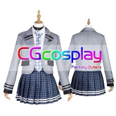 画像1: バーチャルYouTuber　VTuber　ぶいすぽっ！ 一ノ瀬うるは　制服　コスプレ衣装 (1)