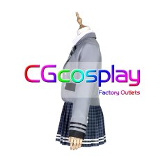 画像4: バーチャルYouTuber　VTuber　ぶいすぽっ！ 一ノ瀬うるは　制服　コスプレ衣装 (4)