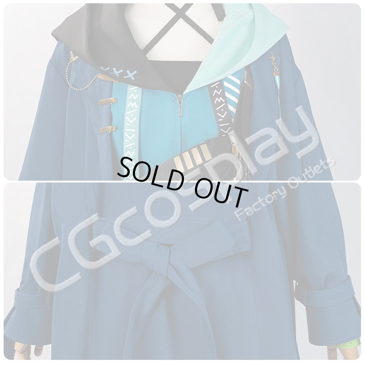 画像10: 「一部在庫」バーチャルYouTuber　Vtuber　鏑木　デフォルト衣装　コスプレ衣装 (10)