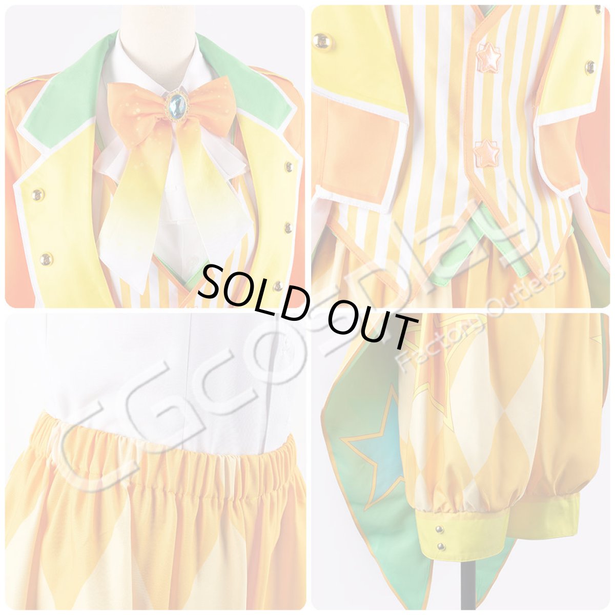 画像7: プロジェクトセカイ カラフルステージ！ feat. 初音ミク　ワンダーランドのセカイ　リトルスター　鏡音レン　コスプレ衣装 (7)