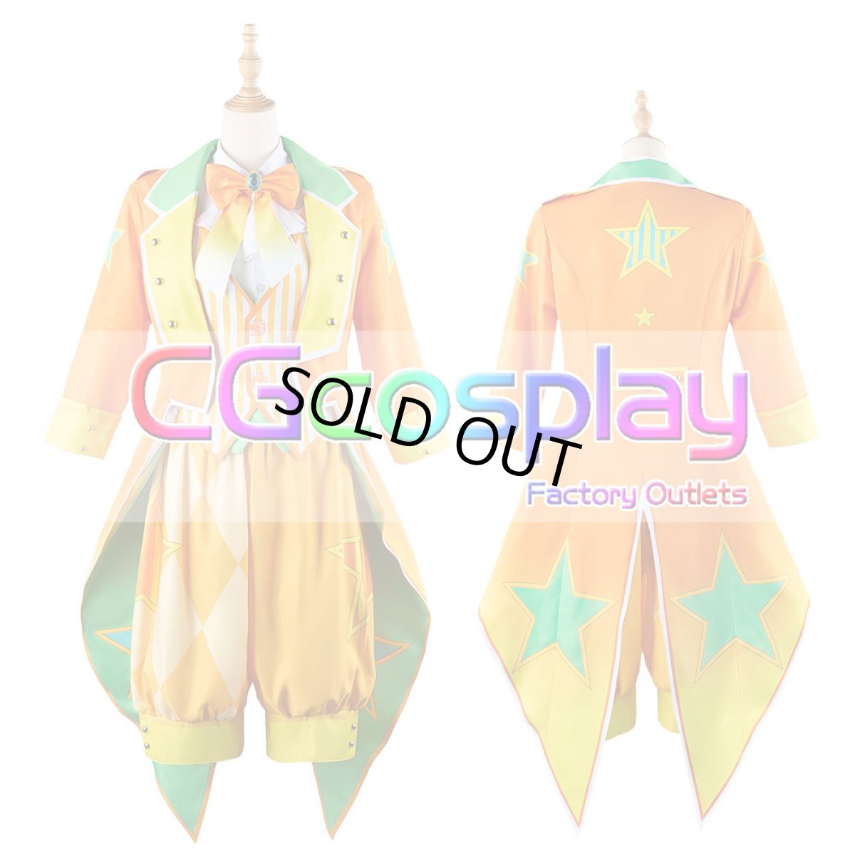 画像1: プロジェクトセカイ カラフルステージ！ feat. 初音ミク　ワンダーランドのセカイ　リトルスター　鏡音レン　コスプレ衣装 (1)